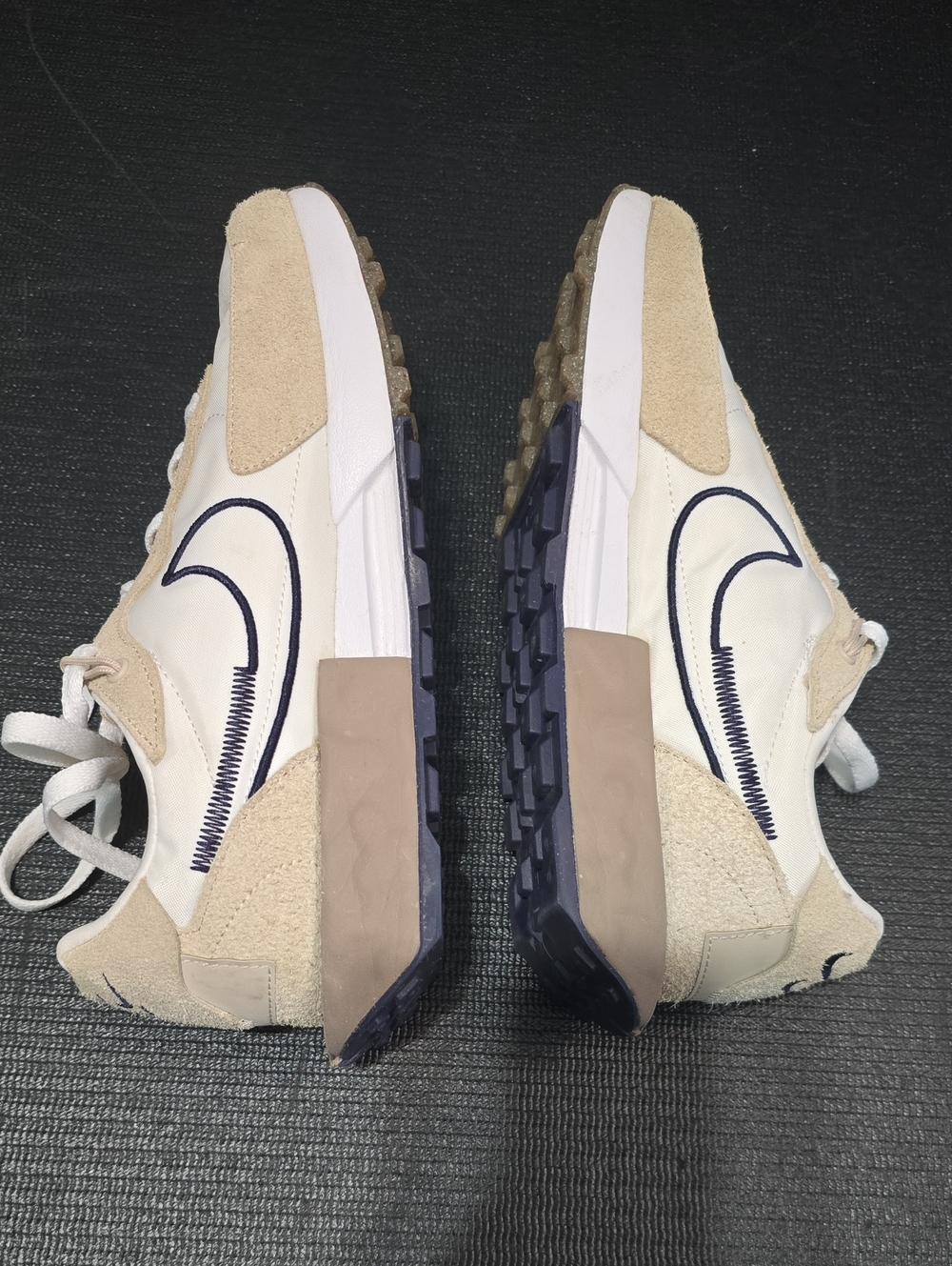 Nike React  Khaki, Tan And Black Retro-Style Sneakers. One Day SHIPPING. Video